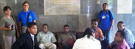 KontraS lobby, campaign and advocate for the disappeared and for victims of violence.